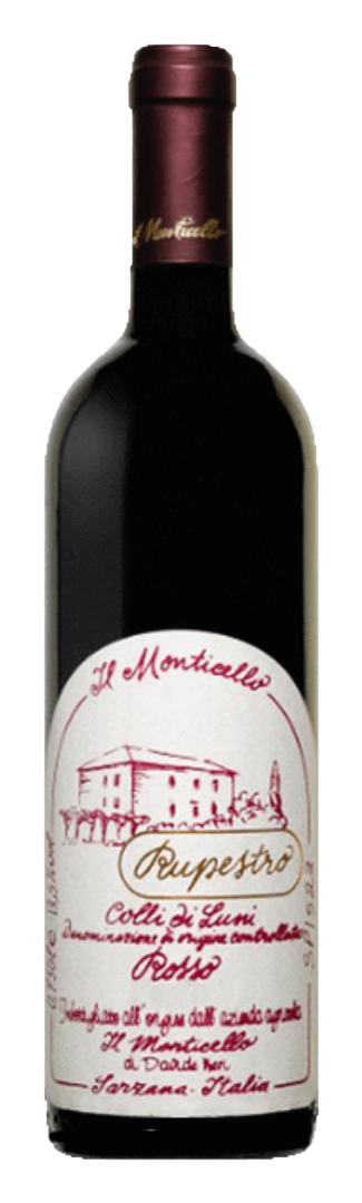 Il Monticello - 'Rupestro' Liguria di Levante Rosso IGT