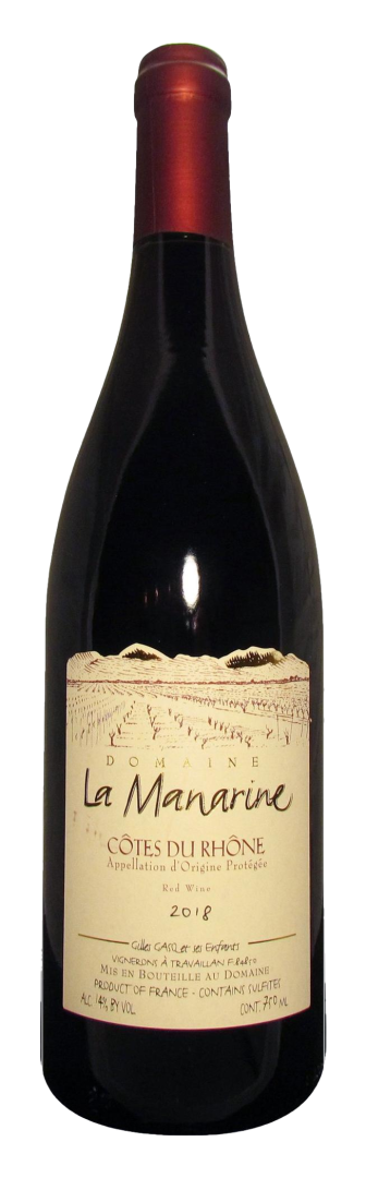 Dom La Manarine - Cotes du Rhone Rouge