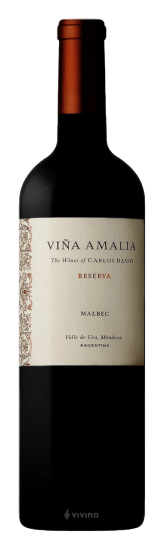 Carlos Basso - Reservado Malbec Vina Amalia