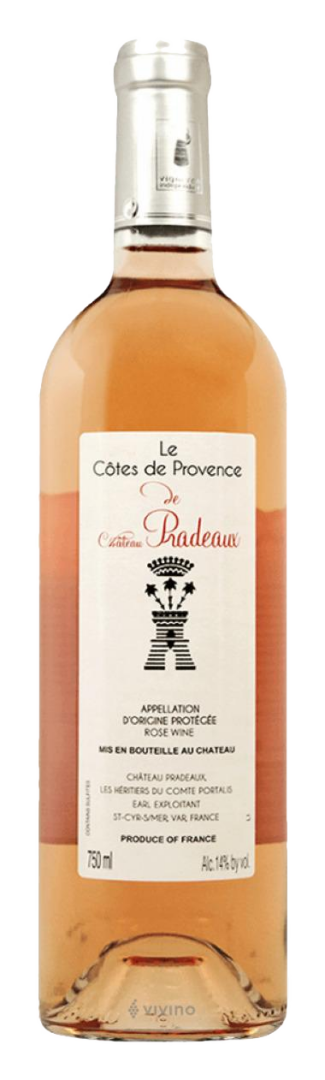 Ch Pradeaux - Cotes de Provence Rose