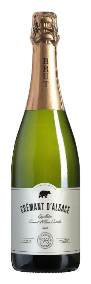 90+ Cellars - Lot 228 Cremant d'Alsace